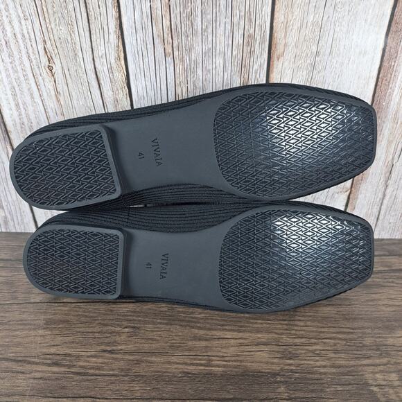 Vivaia Margot 2.0 Ballet Flat Women's Sz 9.5 Black (VGC) - Picture 8 of 9